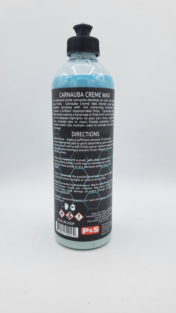 P&S CARNAUBA CREME WAX - PINT