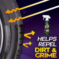 Galactic Black Wet Look Tire Shine Dressing 16oz