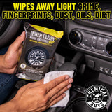 InnerClean Interior Quick Detailer & Protectant Wipes Mega 50 Pack