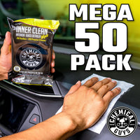 InnerClean Interior Quick Detailer & Protectant Wipes Mega 50 Pack