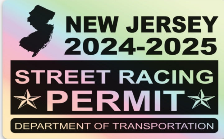 New 2024 2025 New Jersey Street Racing Permit Decal ATTENTION N   Screenshot 27 2 2024 142436 Www.stickermule.com 1200x1200 