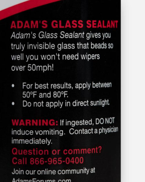 Adam's Glass Sealant (4oz)